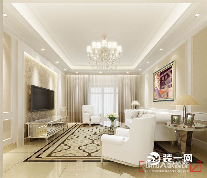 美式风格装修效果图 美式风格装修效果图
