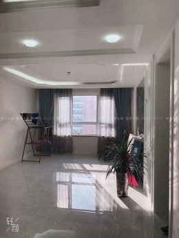 乌鲁木齐装修工地-世界公元二期现代简约风格完工