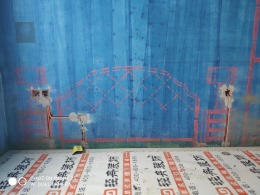 美仑环球港--5S放线工艺展示以及成品保护