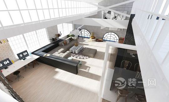 乌鲁木齐Loft公寓装修效果图