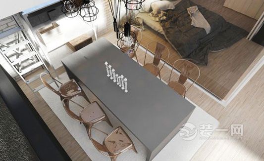 乌鲁木齐Loft公寓装修效果图